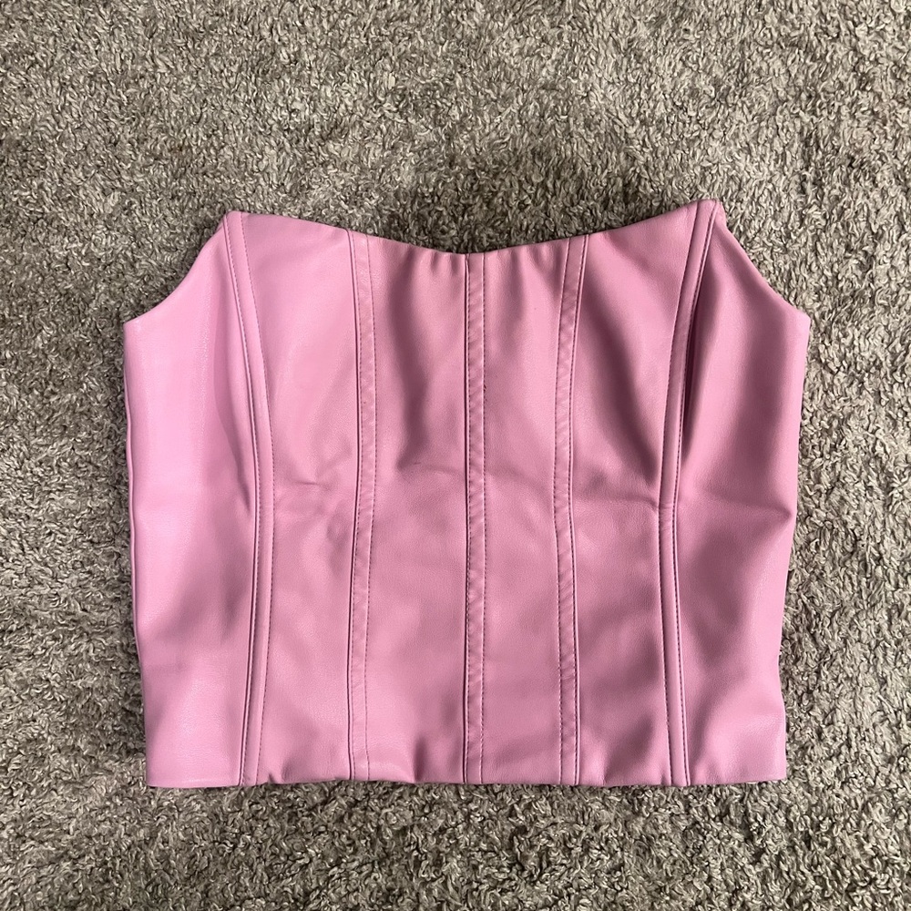PINK CORSET TOP
